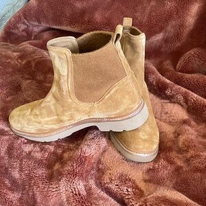 Vince Tan Ankle Boots